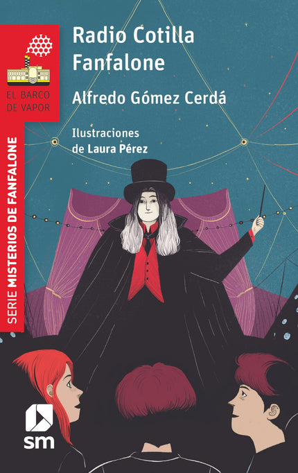 Libro Radio Cotilla Fanfalone: Wanda y Darío ya no saben qué hacer para que Fanfalone deje de darles la murga con sus historias de misterios y desapariciones. Aunque es cierto que están pasando cosas muy raras en los alrededores de Riposto: gente desesperada que llega a la costa huyendo de la guerra;personas que se volatilizan misteriosamente;magos con trucos escalofriantes...