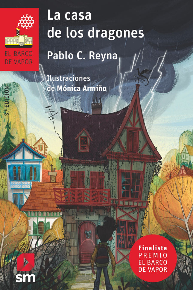 Libro La Casa De Los Dragones: ¿Qué harías si tu trilogía favorita no tuviera tercera parte? Eso le pasa al pobre Marcos, que está enganchado a la saga Carreras de dragones.