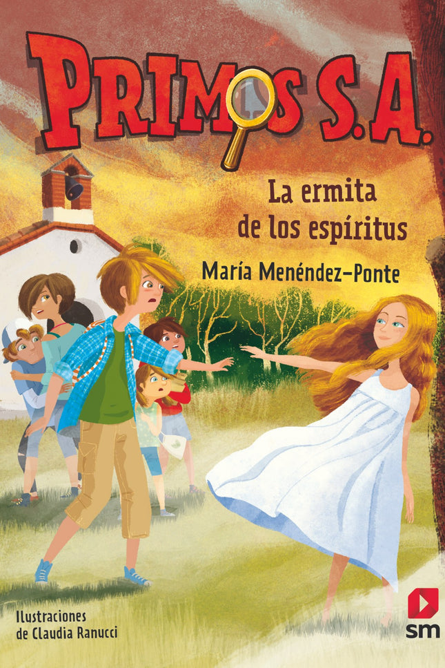Libro La Ermita De Los Espíritus: Pablo ha conocido a una chica muy misteriosa que aparece en los sitios más insospechados. Lo curioso es que sus cuatro primos no consiguen encontrarla.