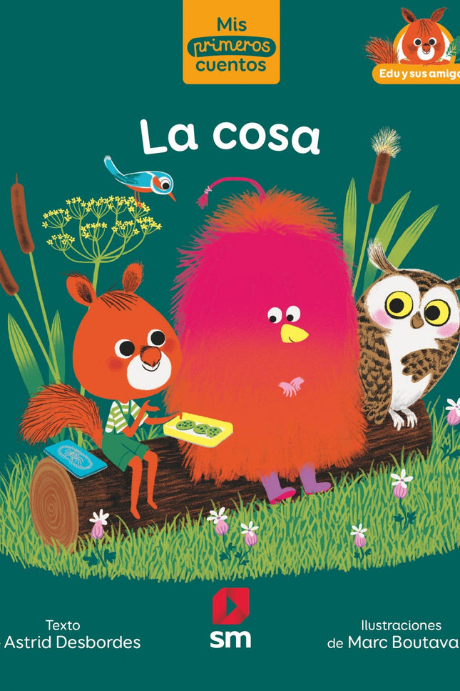 Libro La Cosa: Una mañana, aparece un ser extraño en el bosque. A todos les da miedo y no quieren que se acerque a ellos, hasta que descubren que pueden ser amigos.Un cuento para pre-lectores y primeros lectores para que los niños entiendan que no hay que juzgar a nadie por su aspecto.