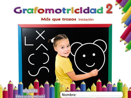 Portada del libro Grafomotricidad 2. 3 Años. Más Que Trazos 2019