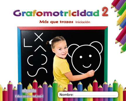 Portada del libro Grafomotricidad 2. 3 Años. Más Que Trazos 2019