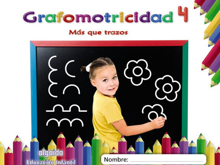 Portada del libro Grafomotricidad 4. 4 Años. Más Que Trazos 2019