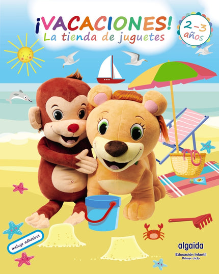 Cuaderno De Vacaciones. La Tienda De Juguetes 2-3 Años