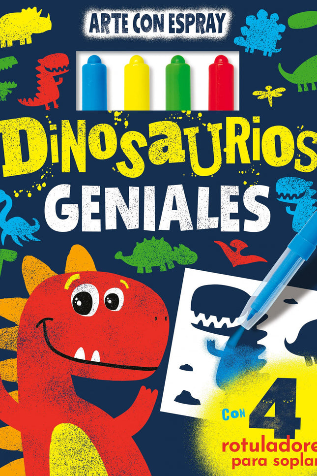 Dinosaurios Geniales. Arte Con Spray