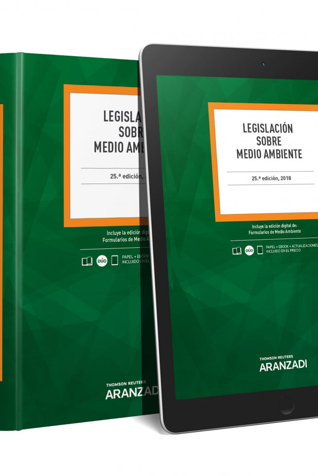 Portada del libro Legislación Sobre El Medio Ambiente
