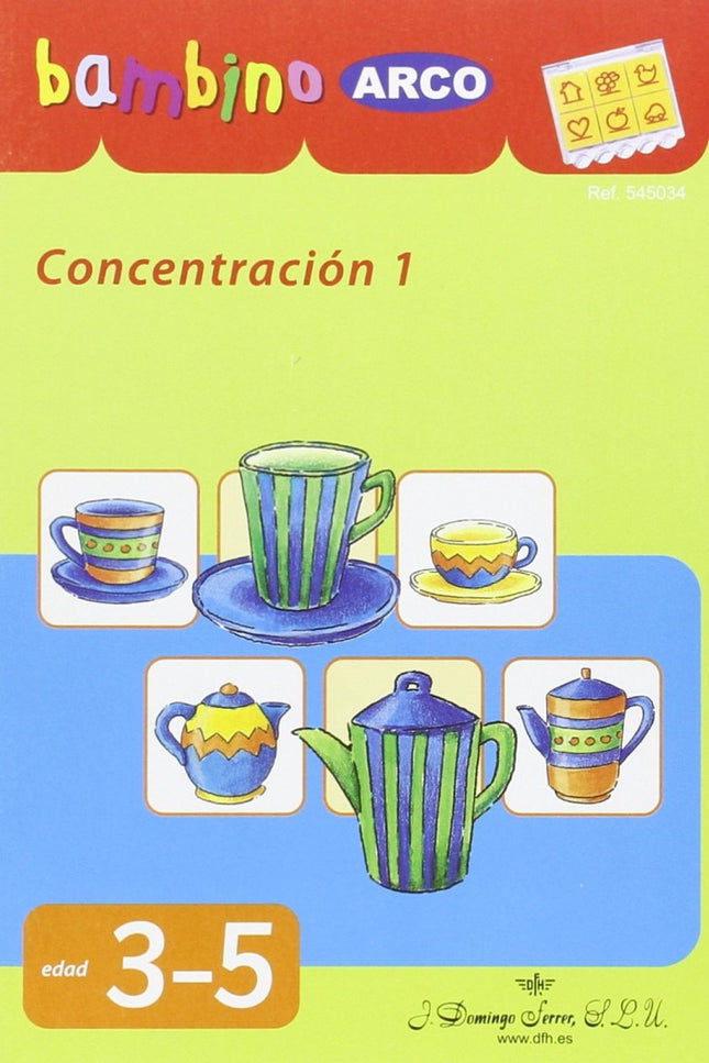 Bambino Luk 3-5 Años: Concentracion 1