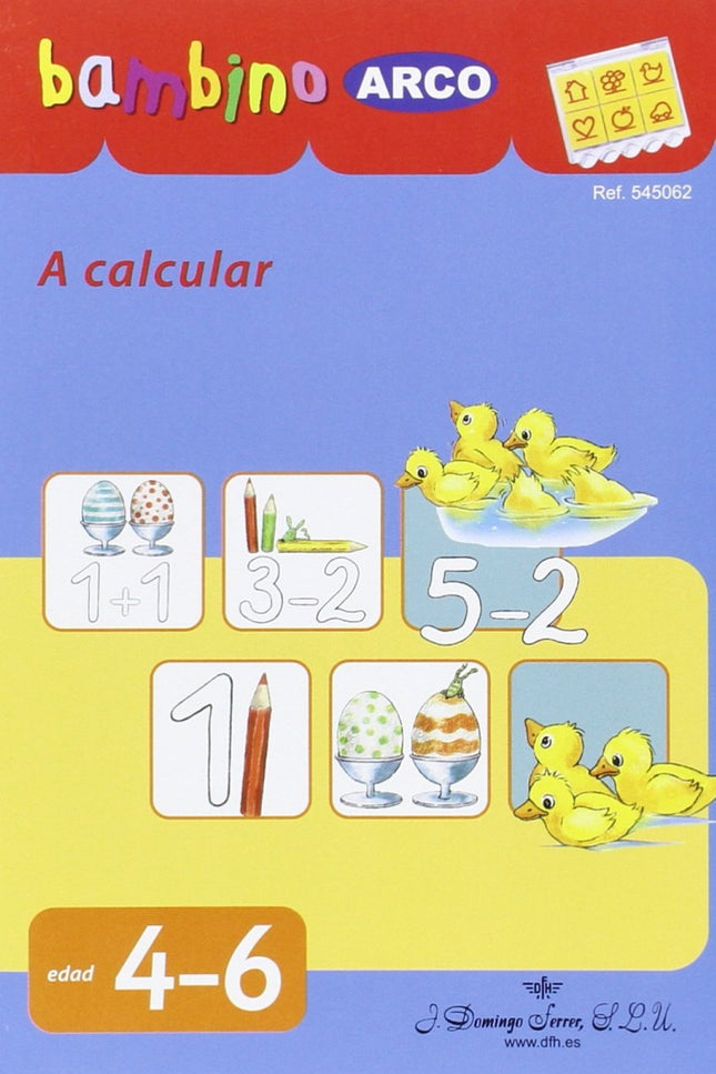 Libro A Calcular 3-5 Años: .