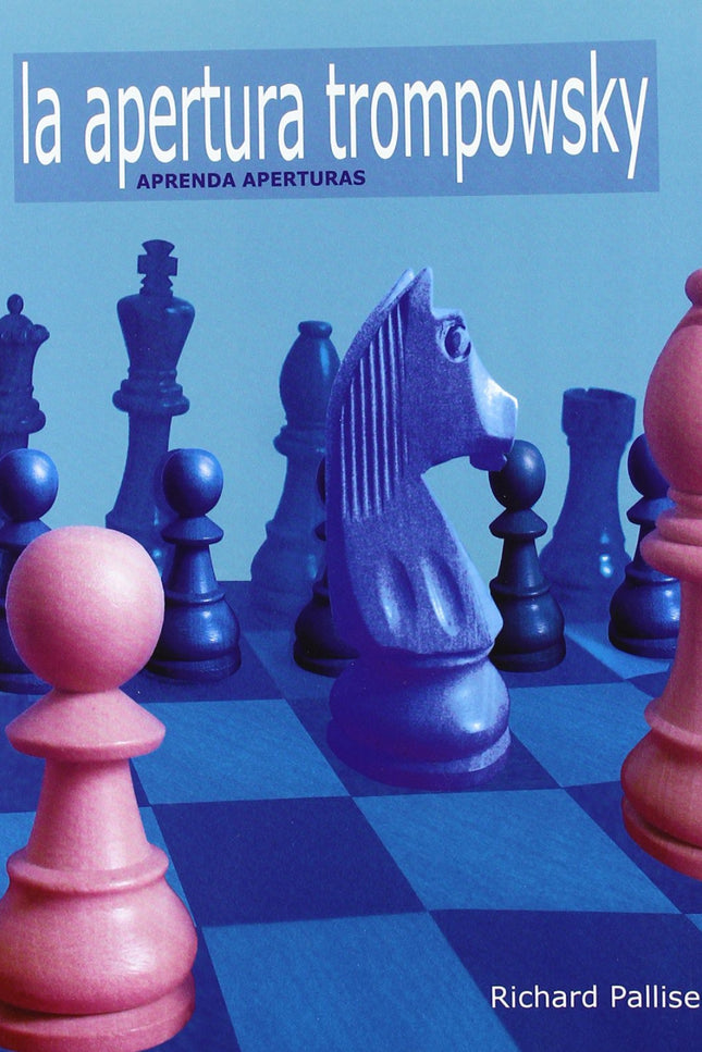 Libro La Apertura Trompowsky: El Ataque Trompowsky es una ambiciosa apertura que atrae a jugadores de todos los niveles y estilos. Inicialmente adquirió popularidad entre los jugadores de club, pero en años recientes se ha ido refinando hasta convertirse en un arma peligrosa y ser llegar a ser considerada una apertura de primera fila.