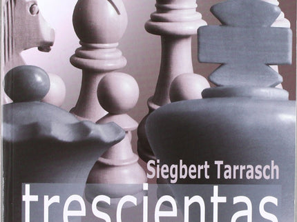 Libro Trescientas Partidas De Ajedrez: Originario de Breslau como el gran Anderssen, Siegbert Tarrasch (1862-1934) fue durante más de dos décadas uno de los mejores ajedrecistas del mundo. Tras debutar en Hamburgo 1887, donde compartió el segundo puesto, ganó entre Breslau 1889 y Leipzig 1894 cinco importantes torneos internacionales consecutivos, que le valieron el título oficioso de campeón mundial de torneos.