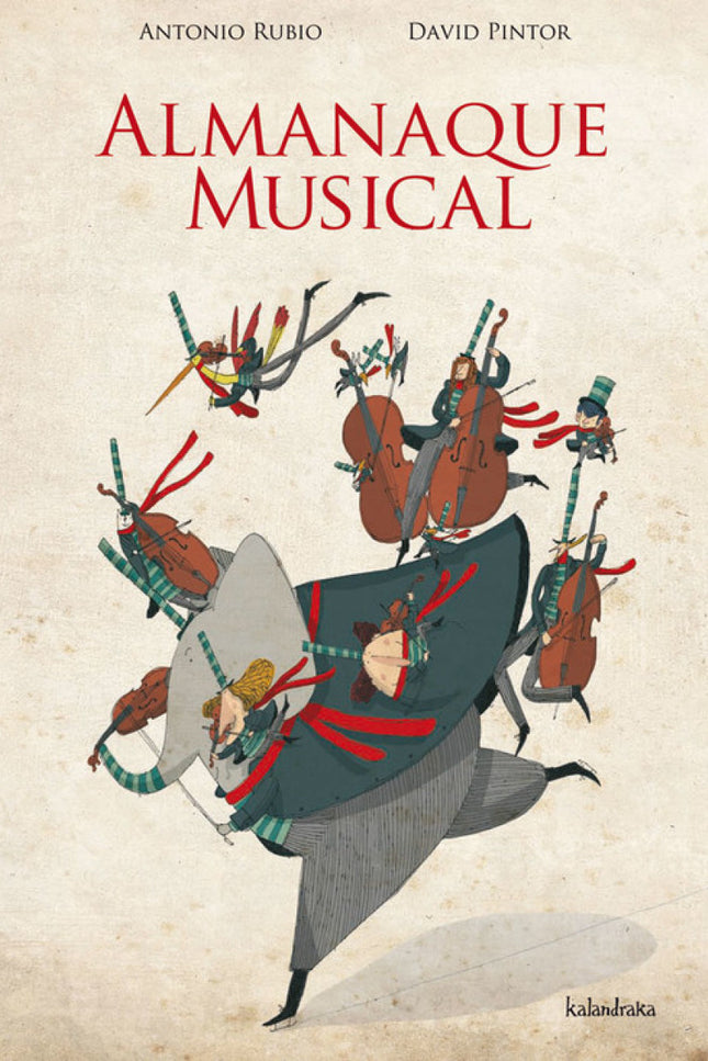 Libro Almanaque Musical: 'Almanaque musical' contiene doce poemas, uno para cada mes del año, en los que el hilo conduct