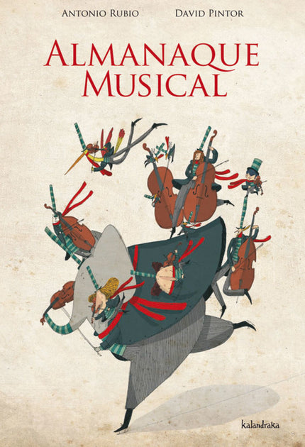 Libro Almanaque Musical: 'Almanaque musical' contiene doce poemas, uno para cada mes del año, en los que el hilo conduct