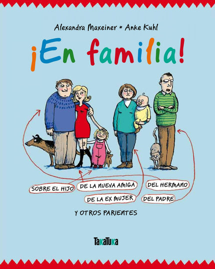 Libro ¡en Familia!: Ninguna familia es igual. Ni en la felicidad, ni en las desdichas. Cada uno es de su padre y de su m