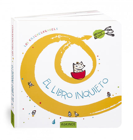 Libro El Libro Inquieto: Un libro interactivo: el lector convierte a una rana en un príncipe al darle un beso , ayuda a 