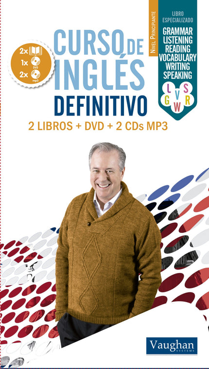 Libro Curos De Inglés Definitivo Principiante: El Curso de inglés definitivo se trata de un curso íntegramente diseñado 