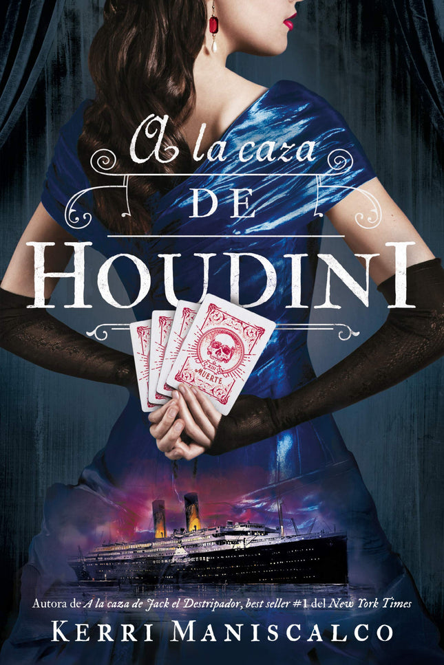 Libro A La Caza De Houdini: Audrey Rose y Thomas Cresswell se encuentran a bordo de un lujoso transatlántico que se convierte en una horrorosa prisión flotante cuando un asesino termina con la vida de los pasajeros uno por uno. y no hay lugar adonde escapar.