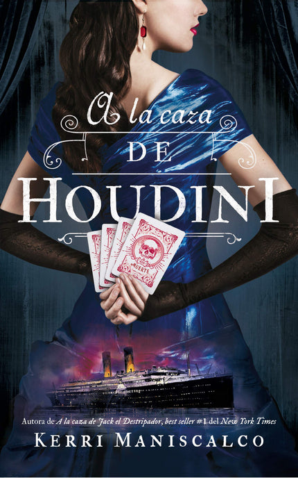Libro A La Caza De Houdini: Audrey Rose y Thomas Cresswell se encuentran a bordo de un lujoso transatlántico que se convierte en una horrorosa prisión flotante cuando un asesino termina con la vida de los pasajeros uno por uno. y no hay lugar adonde escapar.