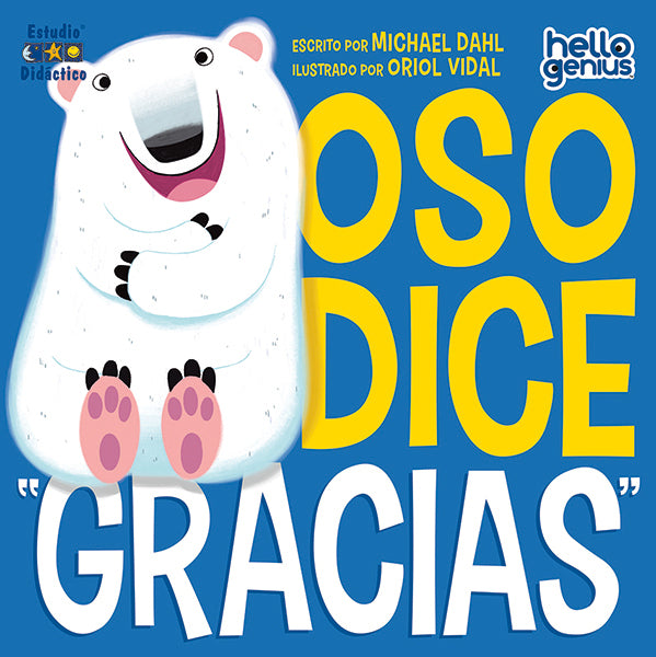 Oso Dice 'gracias'- Libro Educativo