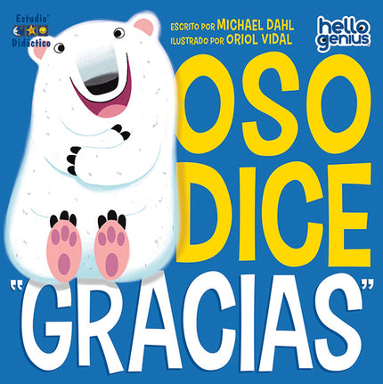 Oso Dice 'gracias'- Libro Educativo