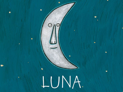 Libro Luna: Poema visual recitable, a base de dibujos rimados y ritmados. La luna y el sol, tan lejanos y próximos, se d