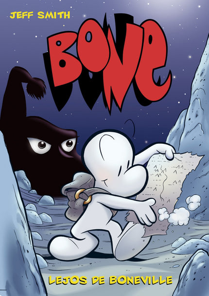 Libro Bone 1: Las aventuras de BONE comienzan cuando tres primos -Fone Bone (fan irredento de Moby Dick y y con un valor