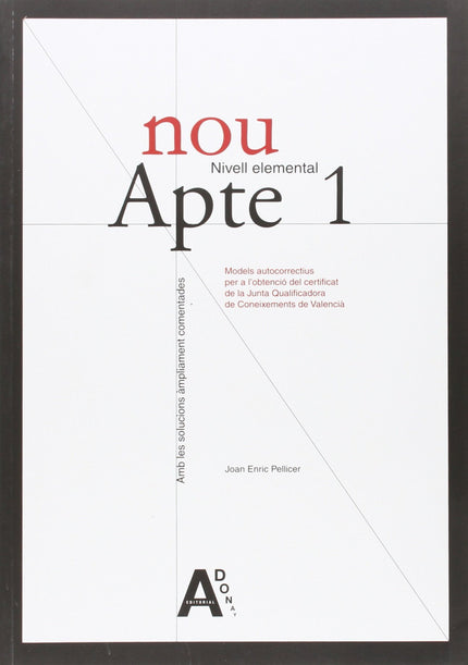 Libro Nou Apte 1.(nivell Elemental): .