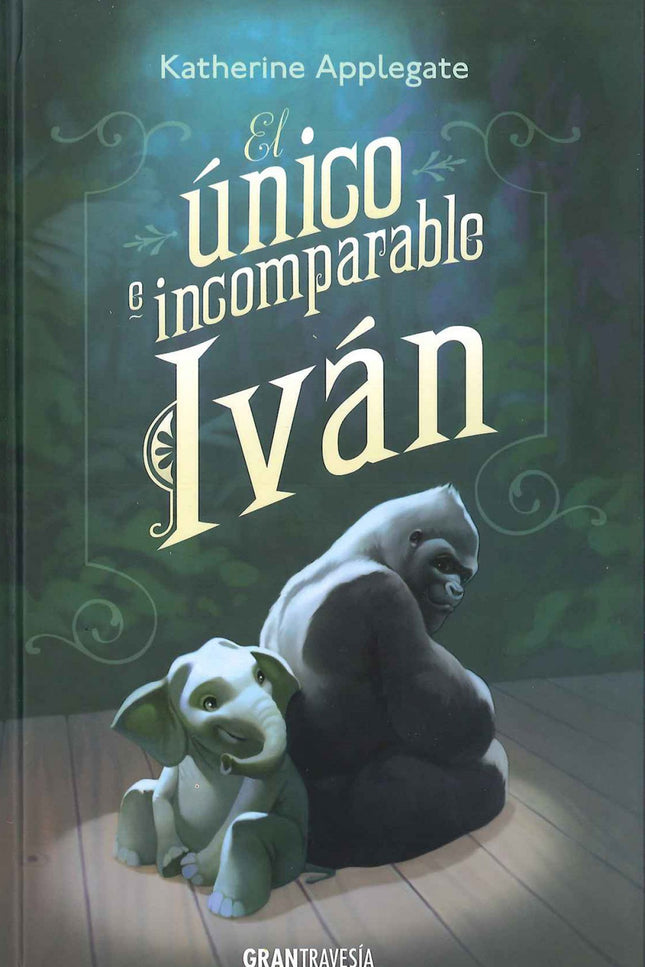 Libro El único E Incomparable Ivan: La historia de un poderoso pero tranquilo gorila de espalda plateada «Los personajes