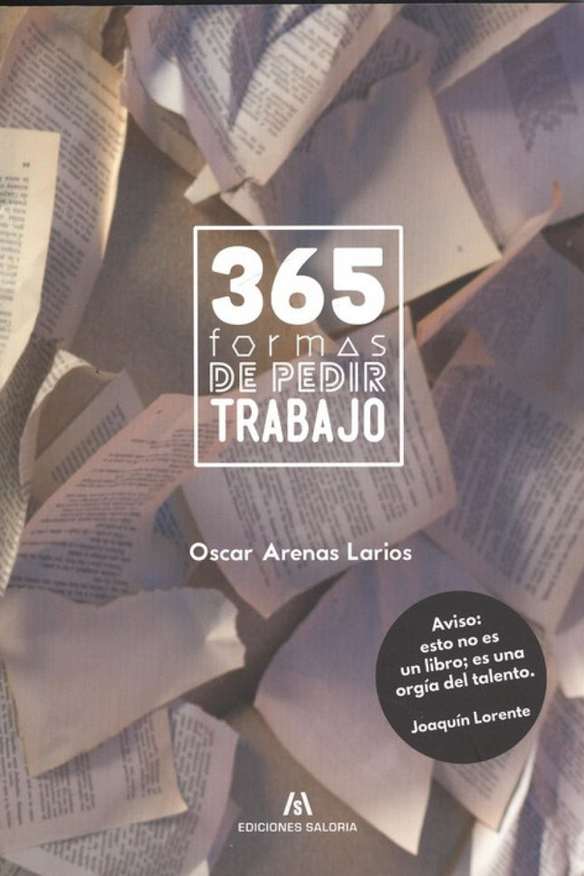 Portada del libro 365 Formas De Pedir Trahajo