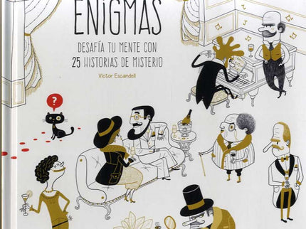 Libro Enigmas: Diviértete resolviendo esta recopilación de enigmas en los que practicarás dos maneras diferentes de pens