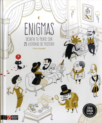 Libro Enigmas: Diviértete resolviendo esta recopilación de enigmas en los que practicarás dos maneras diferentes de pens