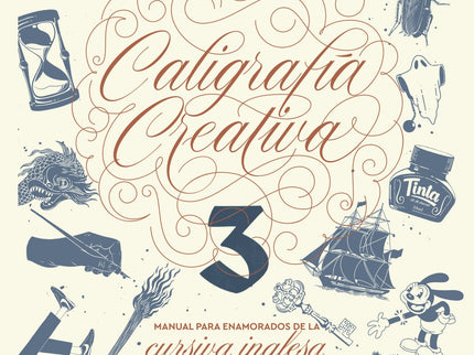 Portada del libro Caligrafía Creativa 3