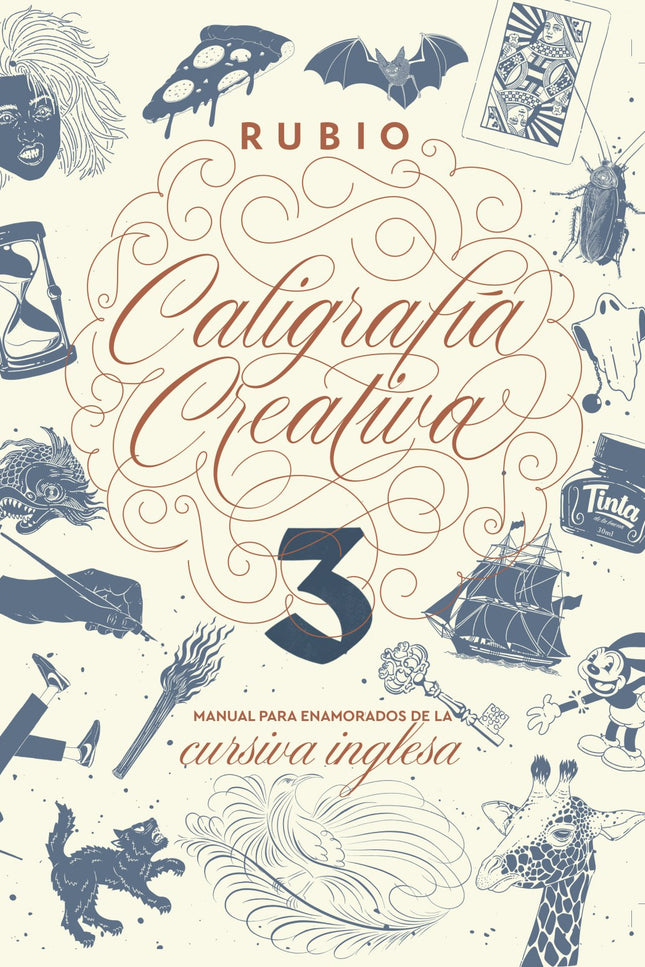 Portada del libro Caligrafía Creativa 3