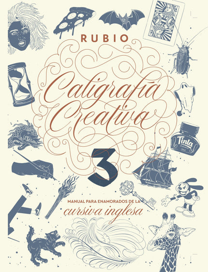 Portada del libro Caligrafía Creativa 3