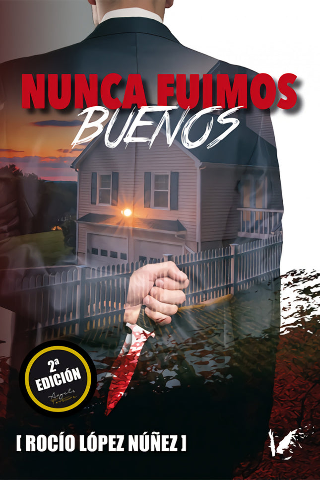 Libro Nunca Fuimos Buenos: La penumbra deja paso a los primeros rayos de sol mientras una joven camina despacio y desorientada por las calles desiertas de Jersey City. Su lento caminar presagia lo que está a punto de ocurrir.