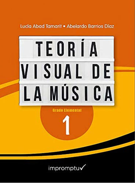 Portada del libro Teoría Visual De La Música