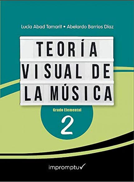 Portada del libro Teoría Visual De La Música 2