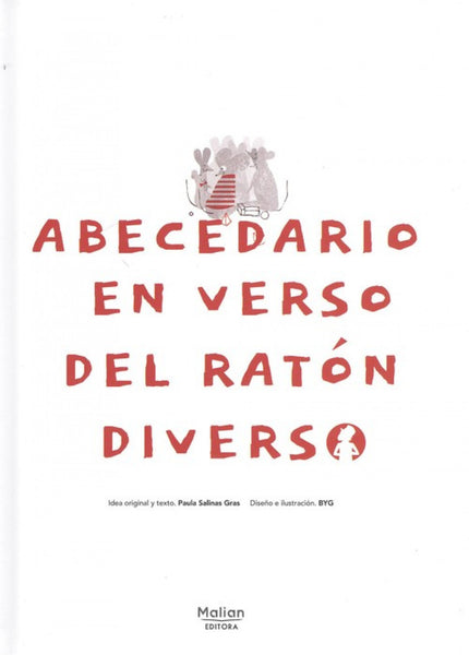 Portada del libro Abecedario En Verso Del Ratón Diverso