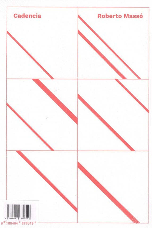 Portada del libro Cadencia
