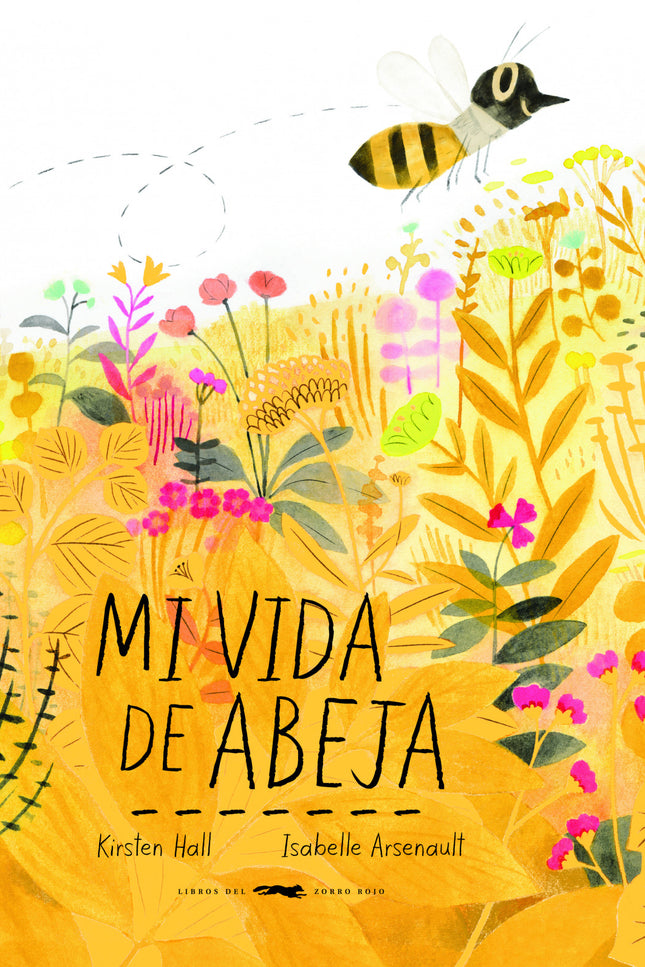 Libro Mi Vida De Abeja: Mi vida de abeja cuenta la historia de las abejas durante un año, de primavera a primavera. Un texto sencillo, que muestra las distintas etapas de la recolección del néctar y la fabricación de la miel, pero con la cadencia de una canción de frases vibrantes, que reflejan el ritmo agitado e incesante de la actividad de la colmena.
