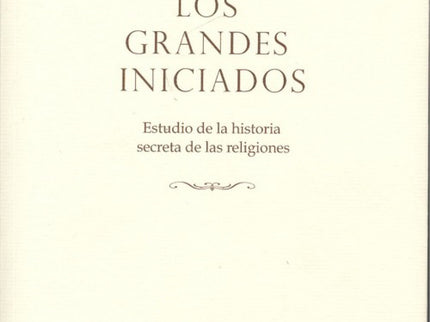 Portada del libro Los Grandes Iniciados
