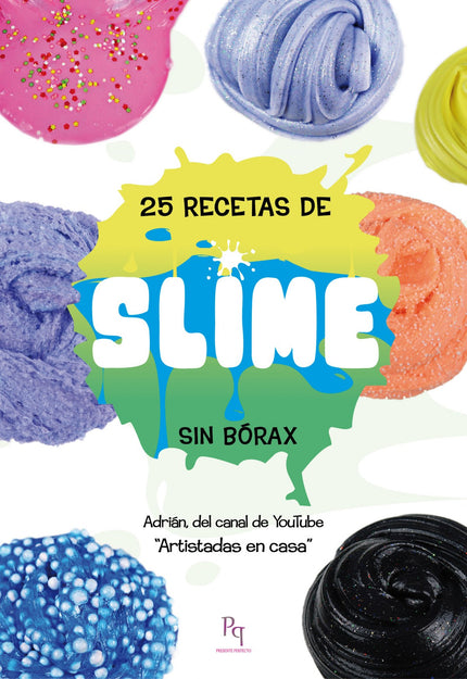 Portada del libro 25 Recetas De Slime
