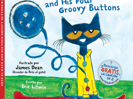 Libro Pete El Fato And His Four Groovy Buttons: Pete el gato es un fenómeno de la literatura infantil en EE. UU.