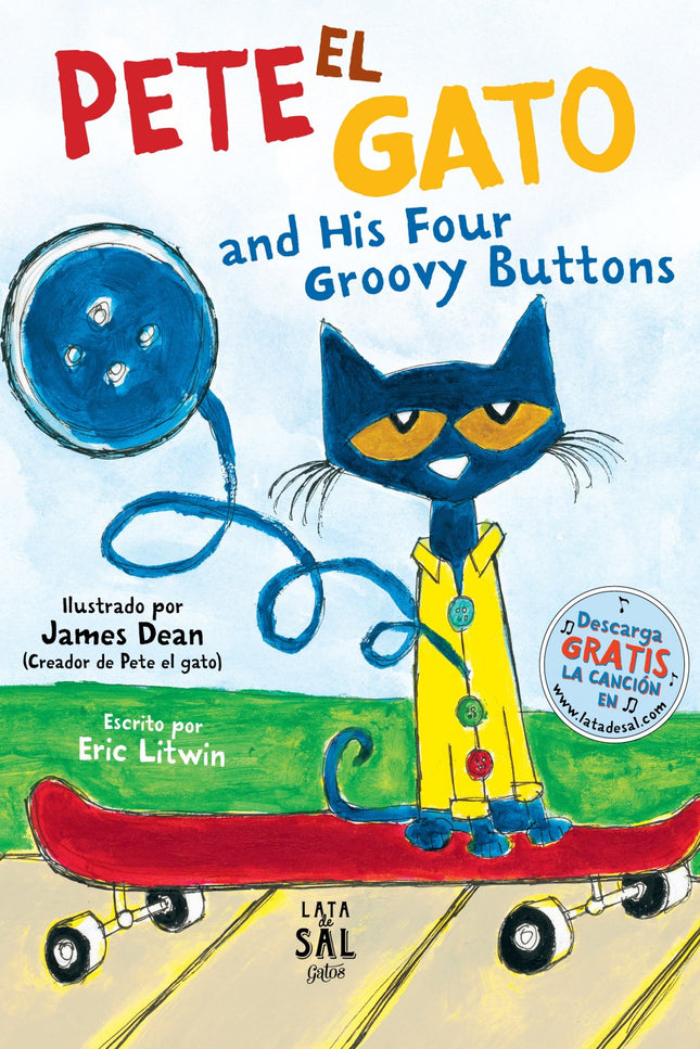 Libro Pete El Fato And His Four Groovy Buttons: Pete el gato es un fenómeno de la literatura infantil en EE. UU.