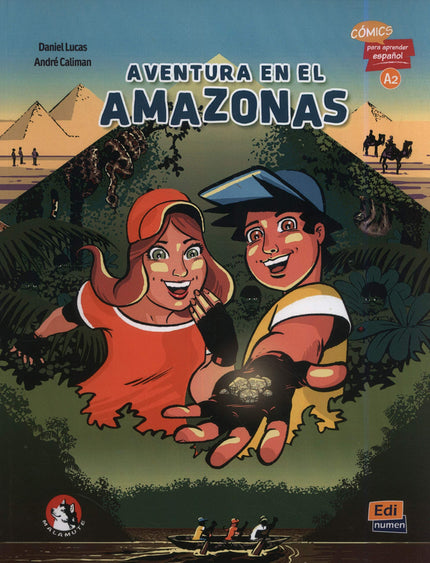 Portada del libro Aventura En El Amazonas