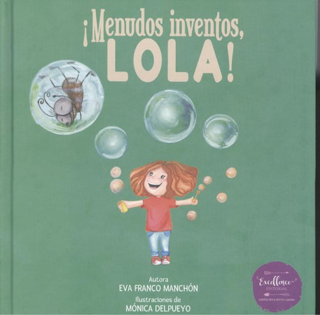 Portada del libro Menudos Inventos, Lola!