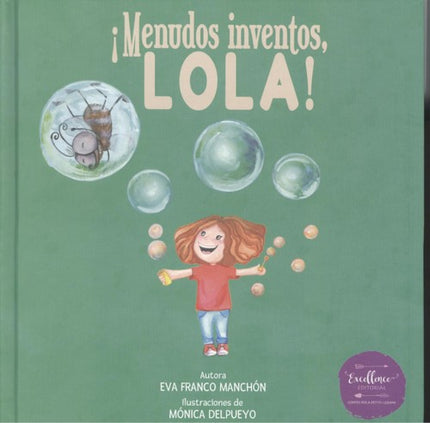 Portada del libro Menudos Inventos, Lola!