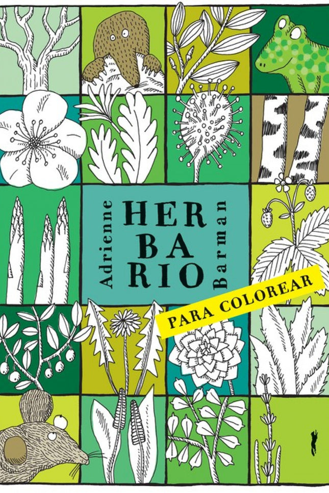 Libro Herbario Para Colorear: Tal y como hizo con su libro Bestiario, Adrienne Barman ofrece en Herbario para colorear la posibilidad de disfrutar del mundo natural con actividades que ponen en juego la creatividad y la imaginación del lector. Muchos de los árboles, flores y plantas de Herbario vuelven a las páginas de este cuaderno, que cuenta con montones de propuestas creativas para que los pequeños artistas refresquen sus conocimientos sobre la naturaleza y se diviertan coloreando.