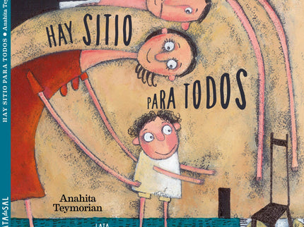 Libro Hay Sitio Para Todos: Un niño que nace se pregunta porqué los humanos luchan por los territorios cuando en este mundo hay sitio para todos. Si en el mar caben las ballenas y en el cielo todos los pájaros.