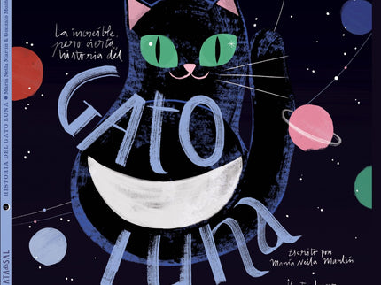 Libro La Increíble, Pero Cierta, Historia Del Gato Luna: Esta es la historia de porqué el Sol (Lorenzo) y La Luna (Catalina) disfrutan de su amor (imposible aunque verdadero) a través de los años y los años. En su historia tenemos la intervención de un gato.
