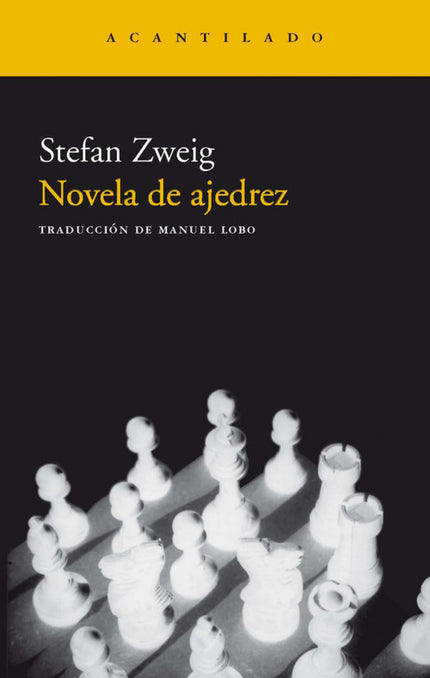 Libro Novela De Ajedrez: Sin capacidad para cualquier otra actividad intelectual, Mirko Czentovicz se reveló, ya desde n